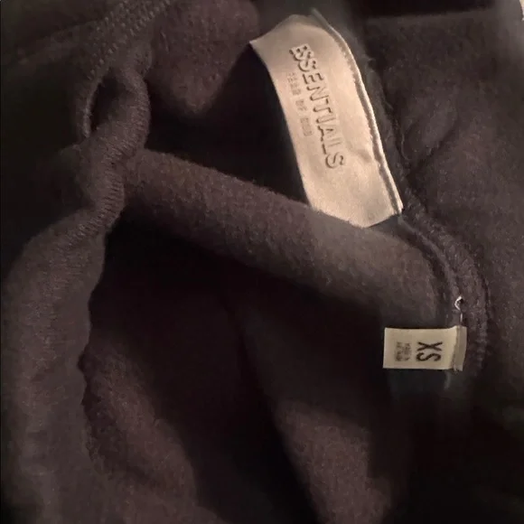 Essentials Black sweatpants size XS